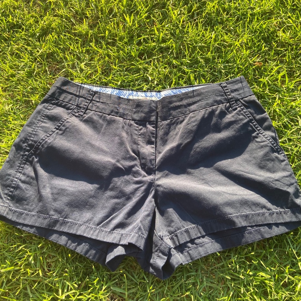 J.Crew navy chino broken in shorts